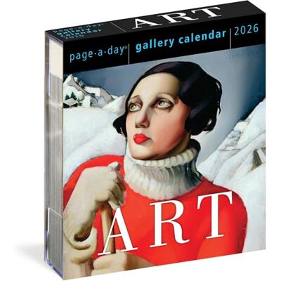 Calendars, Workman Art Page-A-Day® Gallery Calendar 2026: The Next Best Thing to Exploring Your Favorite Museum Calendars, Workman Art Page-A-Day® Gallery Calendar 2026: The Next Best Thing to Exploring Your Favorite Museum