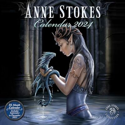 Pyramid Anne Stokes 2024 Calendar Month to View Planner, 30cm x 30cm Features Stunning Fantasy Art, Ideal for Planning and Decoration, Art Lovers Officially Licensed Merchandise Pyramid Anne Stokes 2024 Calendar Month to View Planner, 30cm x 30cm Features Stunning Fantasy Art, Ideal for Planning and Decoration, Art Lovers Officially Licensed Merchandise