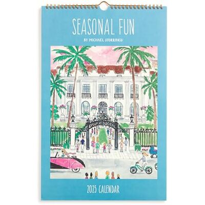 Galison Michael Storrings 2025 Wall Calendar Galison Michael Storrings 2025 Wall Calendar
