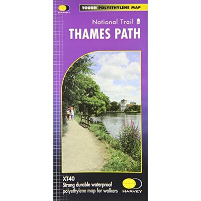 Harvey Map Services Ltd Thames Path: XT40 (Route Map Series): 1 (Trail Map XT60) Harvey Map Services Ltd Thames Path: XT40 (Route Map Series): 1 (Trail Map XT60)