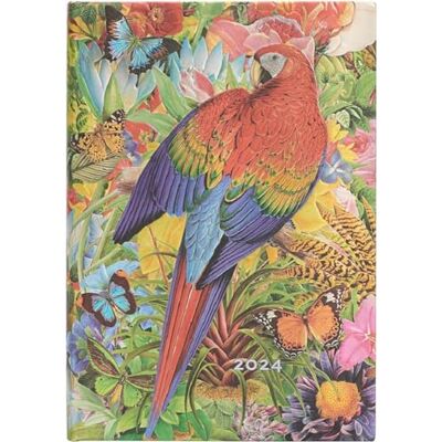 Paperblanks 12-Month Calendar 2024 Tropical Garden Verso Midi (130 × 180 mm) Paperblanks 12-Month Calendar 2024 Tropical Garden Verso Midi (130 × 180 mm)