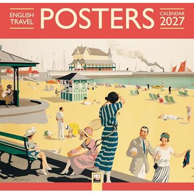 English Travel Posters Wall Calendar 2027 (Art Calendar) English Travel Posters Wall Calendar 2027 (Art Calendar)