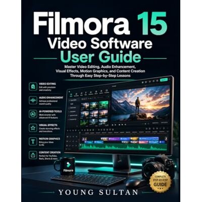 SULTAN, YOUNG Filmora 15 Video Software User Guide: Master Video Editing, Audio Enhancement, Visual Effects, Motion Graphics, and Content Creation Through Easy Step-by-Step Lessons SULTAN, YOUNG Filmora 15 Video Software User Guide: Master Video Editing, Audio Enhancement, Visual Effects, Motion Graphics, and Content Creation Through Easy Step-by-Step Lessons