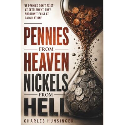 Hunsinger, Charles PENNIES FROM HEAVEN, NICKELS FROM HELL: If Pennies Don’t Exist at Settlement, They Shouldn’t Exist at Calculation (The Penny Books) Hunsinger, Charles PENNIES FROM HEAVEN, NICKELS FROM HELL: If Pennies Don’t Exist at Settlement, They Shouldn’t Exist at Calculation (The Penny Books)