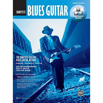 Hamburger, David The Complete Blues Guitar Method Complete Edition: Book & Online Audio & Video (Complete Method)(includes downloadable code): Book & Online Video/Audio Hamburger, David The Complete Blues Guitar Method Complete Edition: Book & Online Audio & Video (Complete Method)(includes downloadable code): Book & Online Video/Audio