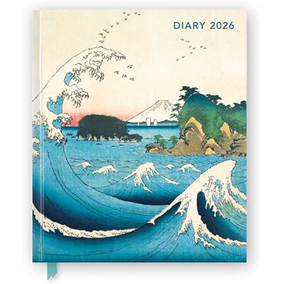 Japanese Woodblocks 2026 Desk Diary Planner Week to View, Illustrated Throughout Japanese Woodblocks 2026 Desk Diary Planner Week to View, Illustrated Throughout