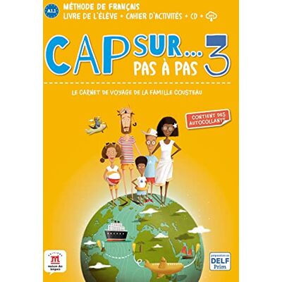 Collectif Cap sur... pas a pas 3 Livre de l'eleve + Cahier d'activites + audio download. A1.2. Collectif Cap sur... pas a pas 3 Livre de l'eleve + Cahier d'activites + audio download. A1.2.