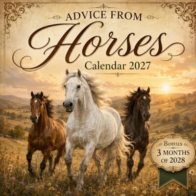 Rach Og Advice from Horses Calendar 2027: Includes 3 Bonus Months of 2028 Motivational Reflections, Scenic Adventures, Equestrian Wisdom, Inspirational Quotes & Daily Encouragement Rach Og Advice from Horses Calendar 2027: Includes 3 Bonus Months of 2028 Motivational Reflections, Scenic Adventures, Equestrian Wisdom, Inspirational Quotes & Daily Encouragement