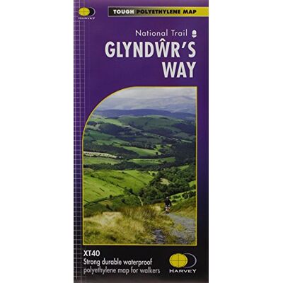 Harvey Map Services Ltd Glyndwr's Way XT40 (Route Maps) (Trail Map XT40) Harvey Map Services Ltd Glyndwr's Way XT40 (Route Maps) (Trail Map XT40)