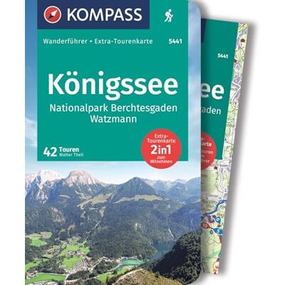 Theil, Walter KOMPASS Wanderführer Königssee, Nationalpark Berchtesgaden, Watzmann, 42 Touren mit Extra-Tourenkarte: GPS-Daten zum Download Theil, Walter KOMPASS Wanderführer Königssee, Nationalpark Berchtesgaden, Watzmann, 42 Touren mit Extra-Tourenkarte: GPS-Daten zum Download