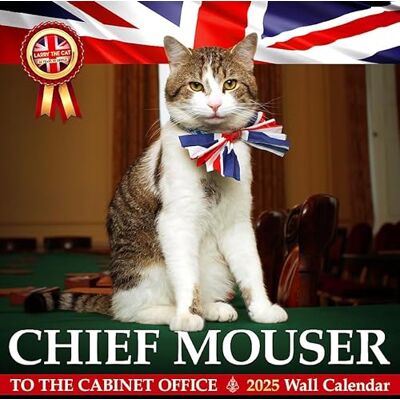 Larry The Cat The 2025 Chief Mouser Calendar Larry The Cat The 2025 Chief Mouser Calendar