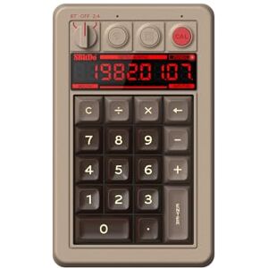 8Bitdo Retro 18 Mechanical Numpad, Supports Calculator Mode, Bluetooth/2.4G/Wired Numpad for Windows and Android C64 Edition 8Bitdo Retro 18 Mechanical Numpad, Supports Calculator Mode, Bluetooth/2.4G/Wired Numpad for Windows and Android C64 Edition