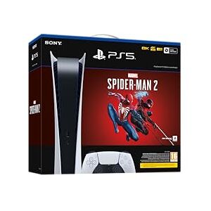 Pack Console PS5 Edition Numérique + Marvel's Spider-Man 2 PlayStation 5 Pack Console PS5 Edition Numérique + Marvel's Spider-Man 2 PlayStation 5
