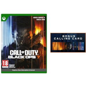 Call of Duty: Black Ops 7 Cross-Gen Bundle Xbox series X and Xbox One (Amazon Exclusive Bonus Content). Download required Call of Duty: Black Ops 7 Cross-Gen Bundle Xbox series X and Xbox One (Amazon Exclusive Bonus Content). Download required