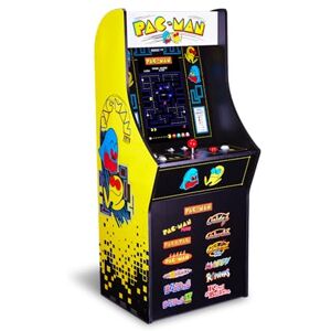 Arcade1Up PAC-MAN Classic SE Arcade Game Machine – 1.22 Meter Cabinet, 13 Classic Video Games, 39.62 cm IPS Display, Easy Assembly, Perfect for At-Home Gaming Arcade1Up PAC-MAN Classic SE Arcade Game Machine – 1.22 Meter Cabinet, 13 Classic Video Games, 39.62 cm IPS Display, Easy Assembly, Perfect for At-Home Gaming