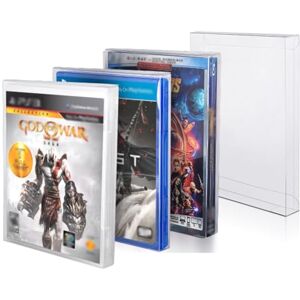 EVORETRO Premium Video Game Box Protector Case Compatible for PS4 Games, XBOX1 Games, PS3 Games God of War, The Witcher, Marvels Spider Man, The Last Part of us, Red Dead Redemption, Uncharted (Pack of 25) EVORETRO Premium Video Game Box Protector Case Compatible for PS4 Games, XBOX1 Games, PS3 Games God of War, The Witcher, Marvels Spider Man, The Last Part of us, Red Dead Redemption, Uncharted (Pack of 25)
