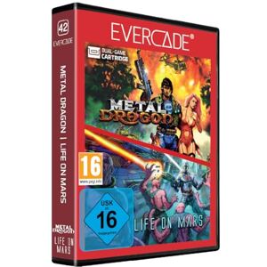 Blaze Evercade Metal Dragon/Life on Mars Cartridge Blaze Evercade Metal Dragon/Life on Mars Cartridge