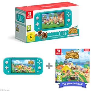 Nintendo Switch Lite Turquoise + Animal Crossing - Console Nintendo Switch Lite Turquoise + Animal Crossing - Console