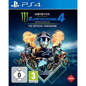 Monster Cable Energy Supercross The Official Videogame 4 (PlayStation PS4) Monster Cable Energy Supercross The Official Videogame 4 (PlayStation PS4)