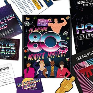 Gift Republic An 80s Murder Mystery Family Board Game,Multicoloured,GR670035 Gift Republic An 80s Murder Mystery Family Board Game,Multicoloured,GR670035