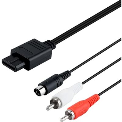 Gam3Gear SNES Nintendo N64 Gamecube S Video Cable. Gam3Gear SNES Nintendo N64 Gamecube S Video Cable.