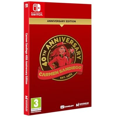 Carmen Sandiego 40th Anniversary Edition (Nintendo Switch) Carmen Sandiego 40th Anniversary Edition (Nintendo Switch)