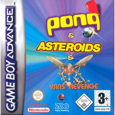 Pong/Asteroids/Yars Revenge (GBA) Pong/Asteroids/Yars Revenge (GBA)