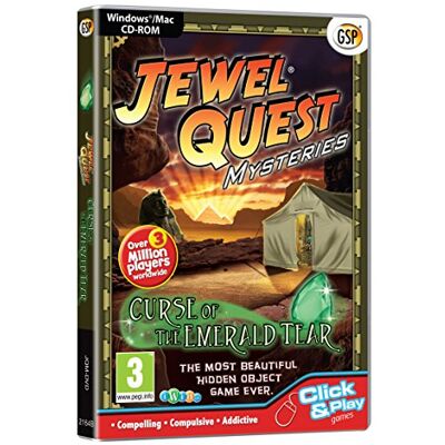 Garmin Jewel Quest Mysteries: Curse of the Emerald Tear (PC CD/Mac) Garmin Jewel Quest Mysteries: Curse of the Emerald Tear (PC CD/Mac)