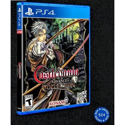 Castlevania Advance Collection Classic Edition Circle of the Moon Cover Castlevania Advance Collection Classic Edition Circle of the Moon Cover