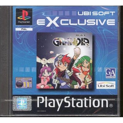 Grandia Ubisoft eXclusive UK Playstation 2 PAL Grandia Ubisoft eXclusive UK Playstation 2 PAL