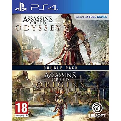 Ubisoft ASSASSIN'S CREED ORIGINS + ASSASSIN'S CREED ODYSSEY PS4 Ubisoft ASSASSIN'S CREED ORIGINS + ASSASSIN'S CREED ODYSSEY PS4