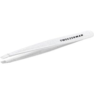 Tweezerman Exclusive Moon Dust Slant Tweezer Hair Removal Tweezers, Stainless Steel Tweezerman Exclusive Moon Dust Slant Tweezer Hair Removal Tweezers, Stainless Steel