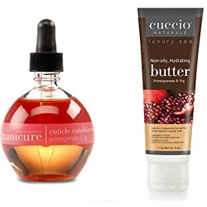 Cuccio Hydration Essentials Kit, 68ml Cuticle Oil & 4oz Butter Tube, Shea Butter, Vitamin E, Nail Repair & Strengthener, Moisturises, Nourishes, Revitalizes Cuticles, Vegan Cuccio Hydration Essentials Kit, 68ml Cuticle Oil & 4oz Butter Tube, Shea Butter, Vitamin E, Nail Repair & Strengthener, Moisturises, Nourishes, Revitalizes Cuticles, Vegan