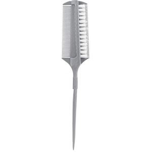 ANGGREK Professional Hair Highlight Dye Tool Hairdressing Salon Coloring Brush Double Sided Dyed VolumizerComb Thin Wide Tooth Highlighting Hair Comb ANGGREK Professional Hair Highlight Dye Tool Hairdressing Salon Coloring Brush Double Sided Dyed VolumizerComb Thin Wide Tooth Highlighting Hair Comb