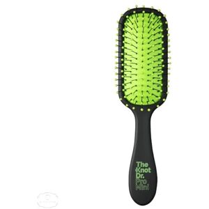 THE KNOT DR. Detangle Hair Brush Mini Hair Brush for Travel & Travel Essentials FLEXALITE™ Bristles Help Reduce Breakage & Eliminate Knots Pro Mini, Pomelo Green THE KNOT DR. Detangle Hair Brush Mini Hair Brush for Travel & Travel Essentials FLEXALITE™ Bristles Help Reduce Breakage & Eliminate Knots Pro Mini, Pomelo Green