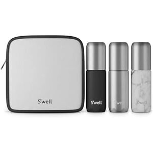 S'well 3.4oz Travel Bottle Set Includes 3 Lightweight & Recyclable Aluminum Bottles Leak-Proof Pumps are Suitable for a Range of Liquid Soaps, Lotions, Sanitizers & More TSA Carry-On Approved S'well 3.4oz Travel Bottle Set Includes 3 Lightweight & Recyclable Aluminum Bottles Leak-Proof Pumps are Suitable for a Range of Liquid Soaps, Lotions, Sanitizers & More TSA Carry-On Approved