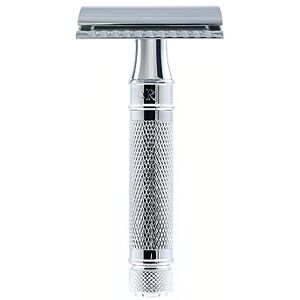Edwin Jagger DES89KNBLAMZ Short Handle Classic Double Edge Manual Eco-Friendly and Reusable Safety Razor for Men and Women for Shaving cream or Soap (Knurled) Edwin Jagger DES89KNBLAMZ Short Handle Classic Double Edge Manual Eco-Friendly and Reusable Safety Razor for Men and Women for Shaving cream or Soap (Knurled)