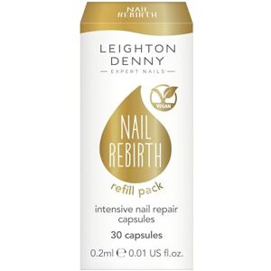 LEIGHTON DENNY Nail Rebirth Refill Pack Intensive Nail Repair Capsules Nail Treatment to help repair Damaged Nails Vegan 1 x Refill Pack 30 capsules LEIGHTON DENNY Nail Rebirth Refill Pack Intensive Nail Repair Capsules Nail Treatment to help repair Damaged Nails Vegan 1 x Refill Pack 30 capsules