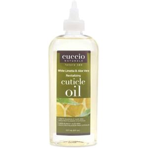 Cuccio Naturale Revitalizing Cuticle Oil White Limetta and Aloe Vera 8 fl.oz Cuccio Naturale Revitalizing Cuticle Oil White Limetta and Aloe Vera 8 fl.oz