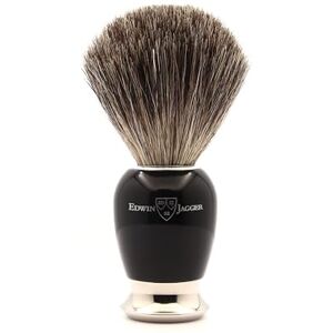 Edwin Jagger 81SB586AMZ Classic Pure Badger Exfoliating Shaving Brush for Shaving Cream or Shaving Soap for Men and Women (Black) Edwin Jagger 81SB586AMZ Classic Pure Badger Exfoliating Shaving Brush for Shaving Cream or Shaving Soap for Men and Women (Black)