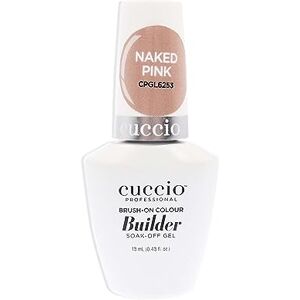 Cuccio Builder Gel for Nails 13ml, Hard Builder Gel for Nail Extensions, Nail Sculpting, Overlay, Nail Strengthening, UV/LED Cure, Professional Salon Use, Naked Pink Cuccio Builder Gel for Nails 13ml, Hard Builder Gel for Nail Extensions, Nail Sculpting, Overlay, Nail Strengthening, UV/LED Cure, Professional Salon Use, Naked Pink