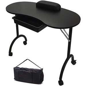 RayGar Portable Foldable Mobile Nail Table - Nail Desk RayGar Portable Foldable Mobile Nail Table - Nail Desk