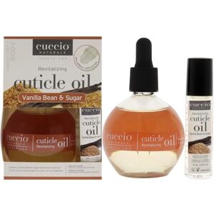 Cuccio Naturale Revitalizing Cuticle Oil Duo Pack Vanilla Bean & Sugar 68ml (2.3oz) & 10ml Roll-on Cuccio Naturale Revitalizing Cuticle Oil Duo Pack Vanilla Bean & Sugar 68ml (2.3oz) & 10ml Roll-on