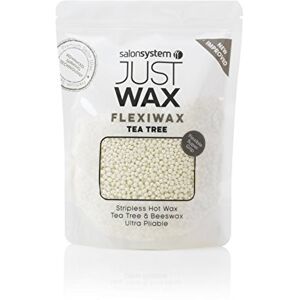 Salon System 700g Tea Tree Flexiwax and Beeswax Just Wax Stripless Beads Salon System 700g Tea Tree Flexiwax and Beeswax Just Wax Stripless Beads