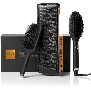 ghd Glide Festive Gift Set Smoothing Hot Brush with Paddle Brush andheat-Resistant Bag, Frizz-Free Finish ghd Glide Festive Gift Set Smoothing Hot Brush with Paddle Brush andheat-Resistant Bag, Frizz-Free Finish