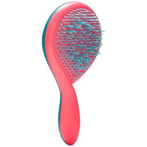 Michel Mercier The Girlie Detangle Brush Painless Detangling Brush Easy Grip Hair Brush Design Thick and Curly Hair Turquoise-Pink 1 pc Michel Mercier The Girlie Detangle Brush Painless Detangling Brush Easy Grip Hair Brush Design Thick and Curly Hair Turquoise-Pink 1 pc