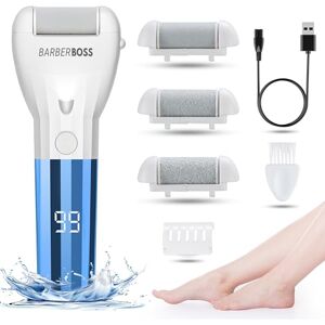 BARBERBOSS Electric Foot File Hard Skin Remover Feet Hard Skin Remover Electric, Foot Files for Hard Skin, Premium Callus Remover for Feet, Comprehensive Pedicure Set for Feet QR-5085 BARBERBOSS Electric Foot File Hard Skin Remover Feet Hard Skin Remover Electric, Foot Files for Hard Skin, Premium Callus Remover for Feet, Comprehensive Pedicure Set for Feet QR-5085