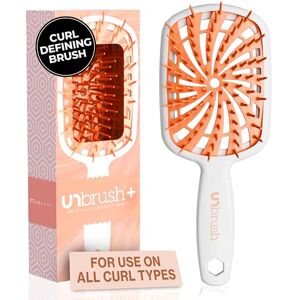 FHI Heat UNbrush Plus — Curly Hair Brush for Gentle & Effective Detangling on Wet or Dry Fragile Hair Types — Detangler Brush w/ 84 UltraFlex Bristles, Ultra-light, Vented, Anti Static Hairbrush FHI Heat UNbrush Plus — Curly Hair Brush for Gentle & Effective Detangling on Wet or Dry Fragile Hair Types — Detangler Brush w/ 84 UltraFlex Bristles, Ultra-light, Vented, Anti Static Hairbrush