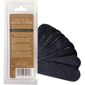 Cuccio 50 x Refill Black 80 grit (for the Stainless Steel Pedi File), (Pack of 1) Cuccio 50 x Refill Black 80 grit (for the Stainless Steel Pedi File), (Pack of 1)