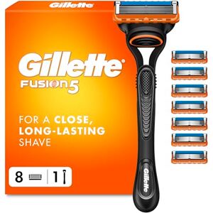 Gillette Fusion5 Razor - Close Shave, 8 Cartridges, Reusable Handle Gillette Fusion5 Razor - Close Shave, 8 Cartridges, Reusable Handle